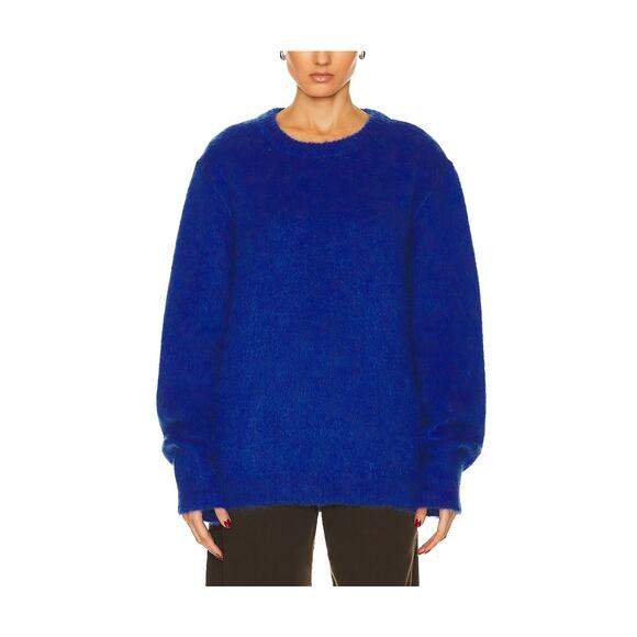 Lemaire Blue Mohair Brushed Sweater Size M - Picture 1 of 6